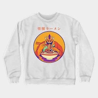 kaiju ramen Crewneck Sweatshirt